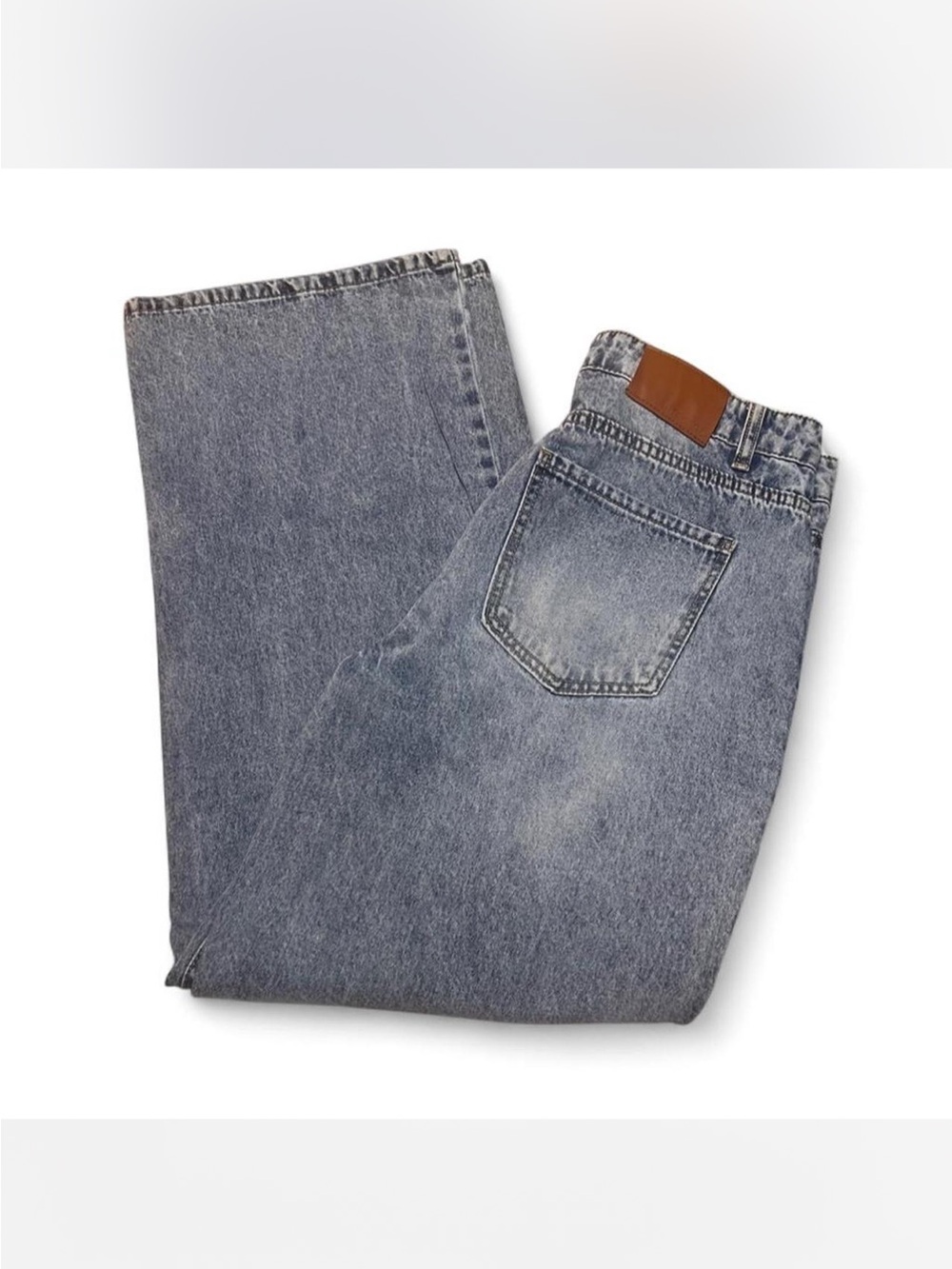 💫 WITTY FOX 100% Cotton Wide Leg Jeans 💫